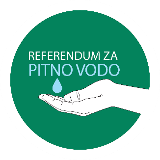 Referendum za pitno vodo logo